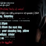 Twilight Pary Invitation Idea