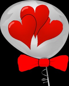 Wedding or Valentine Balloon Decoration