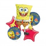 Sponge Bob Balloon Bouquet