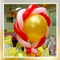 DIY Balloon Centerpiece