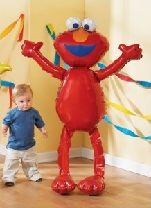 Giant Sesame Street Elmo Party Balloon