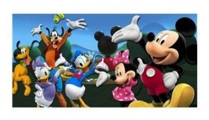 Mickey Mouse Party Backdrop