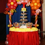 Sesame Street Birthday Party Balloon Arch