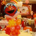Sesame Street Party Balloon Centerpiece Ideas