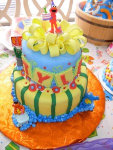 Special Elmo Birthday Cake