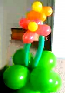 Balloon Decorations for Garden Theme Party