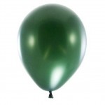Dark Green Latex Balloons