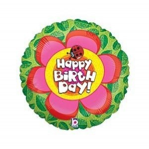Ladybug Birthday Balloon