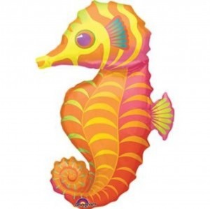 Mylar Seahorse Balloon