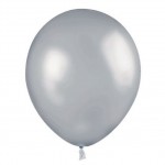 Silver Latex Balloons