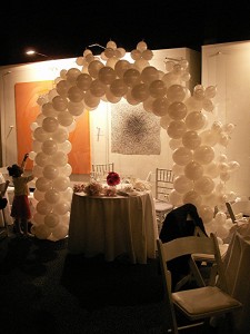 Romantic Balloon Arch