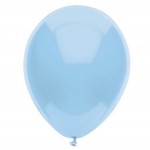 Round Blue Latex Balloon