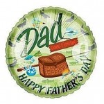 Fathers Day Balloon Mylar Fishing