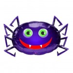 Blue Spider Balloon for Halloween