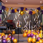 Draped Balloon Arch Decoration