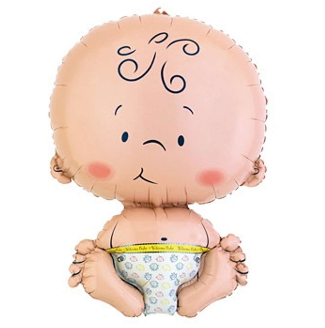 Cute Mylar Baby Shower Baby Balloon