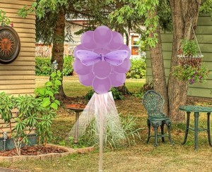 Outdoor Birthday Party Balloon Decoration